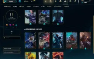 Esmeralda 4 com 25 Champs e 11 Skins