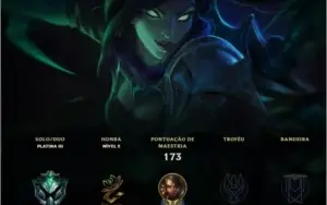 Conta lol 60 champs 2 skins misticas
