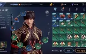 Conta mir4 lvl 45 40k pp, perfeita para farma