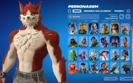 Conta Fortnite | 43 Skins | Outlaw Midas | Entrega automátic