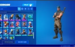 Conta Fortnite com passe da temporada 4 até a 1 da temp 2