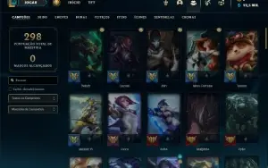 Conta prata 2 com 75 Champs e 120 Skins ( MAIN ADC )