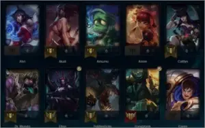 Conta diamante 1, League of legends
