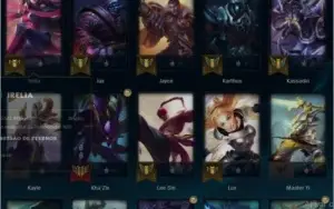 Conta diamante 1, League of legends