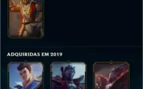 Conta diamante 1, League of legends