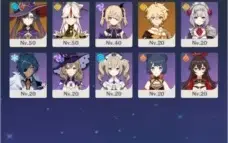 PACK DE CONTAS ⭐diversos personagens 5*⭐
