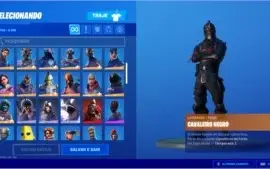 Fortnite Season 1 Cavaleiro Negro - Tubarao Mako - Ikonik