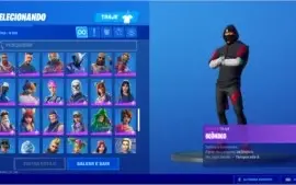 Fortnite Season 1 Cavaleiro Negro - Tubarao Mako - Ikonik