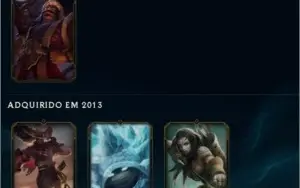 Conta LOL Platina