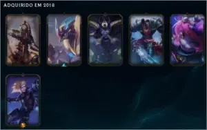 Conta LOL Platina