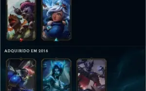 Conta LOL Platina