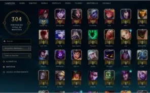 Conta LOL Platina