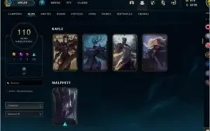 Skins raras