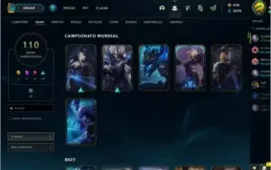 Skins raras