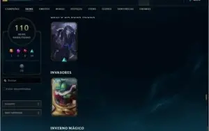Skins raras
