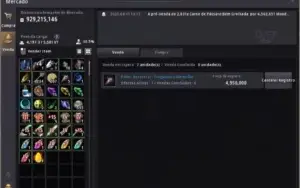 Conta Black Desert Online Mago 590 GS SUCESSÃO