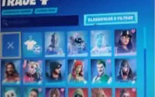 CONTA COM 119 SKINS E 96 PICARETAS (PASSES ANTIGOS)
