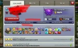 Conta Clash of clans cv 11