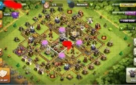 Conta Clash of clans cv 11