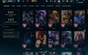 Platina 4 com 110 Champs e 35 Skins ( MAIN ADC )