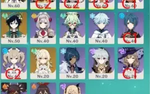 Vendo conta Xiao + Venti + Baculo de Homa + Atlas Celestial