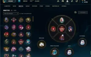 Conta bronze 1 com 101 Champs e 62 Skins