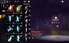 Conta free fire antiga e gemada