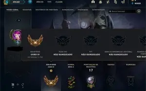 CONTA GOLD 4 SMURF MMR ALTO