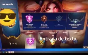 Vendo conta Mestre( já foi challanger)