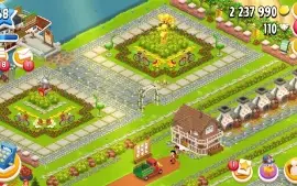 Hay day hayday conta level 68 bem decorada
