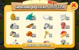 Hay day hayday conta level 68 bem decorada
