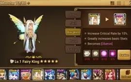 Reroll Summoners War lvl10 com Oberon + Anavel + ShiHou