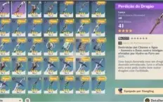 GENSHIN IMPACT - DILUC - AR10 - Razor/Sucrose..Arma LVL4