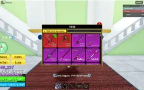 Conta Blox Fruits god human + CDK + SG + 11,8M DE BOUNTY