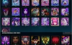 Conta MESTRE League of Legends
