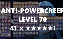 [Lv. 70] Conta Honkai: Star Rail (41x 5 Estrelas) Anti-Power