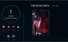 Conta de league of legends 19 campeões 1 skin unranked