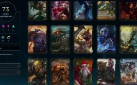 CONTA LOL - LVL 106 - 130 Champions - 73 Skins - FULL ACESSO