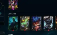 CONTA LOL - LVL 106 - 130 Champions - 73 Skins - FULL ACESSO