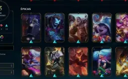 CONTA LOL - LVL 106 - 130 Champions - 73 Skins - FULL ACESSO