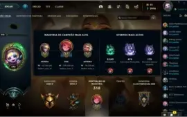 Conta LoL ouro 2, barata pra sair logo.