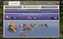Conta CV16 nv 234 - 2400 gemas - heróis full