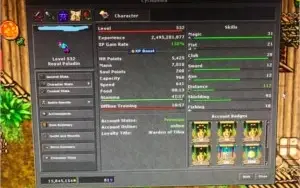ROYAL PALADIN - LEVEL  530 - DIBRA - MUNDO VERDE