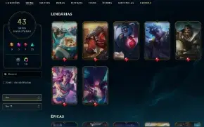 Conta LoL Platina 1