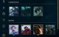 Conta LoL Platina 1