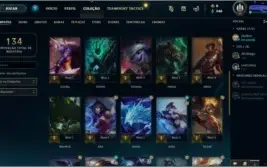 CONTA LEAGUE OF LEGENDS