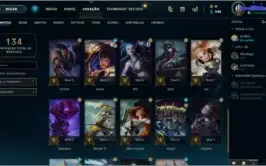 CONTA LEAGUE OF LEGENDS