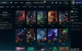 CONTA LEAGUE OF LEGENDS