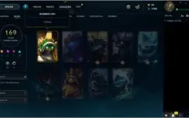 CONTA LOL, 169 SKINS, RIVEN CAMPEONATO SEASON 2 E RAMMUS REI