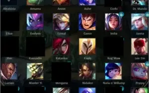 Conta Diamante 4 LOL